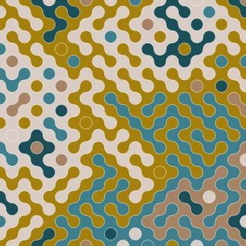 Retro halftone background - vector illustration Stock Illustration