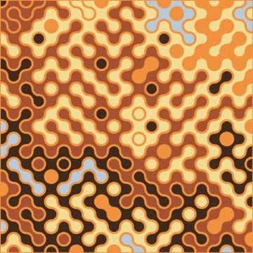 Retro halftone background - vector illustration Stock Illustration