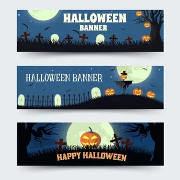 Retro halloween time background concept in style. Vector illustration design Stock Illustration