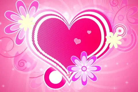 Retro Hearts Background 02 Stock Footage 10874859