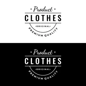 Retro hipster typography Elements Template for clothes shop, cafe, beer sho.. イラスト素材