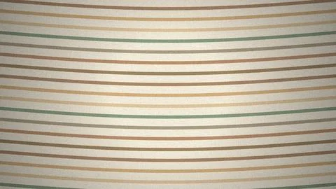 Retro Horizontal Stripe Pattern with Grain Texture Stock Illustration