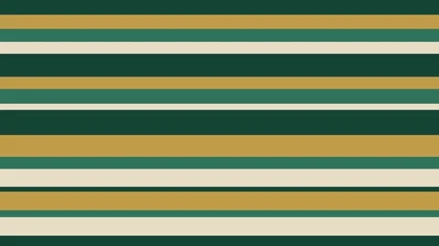 Retro horizontal stripes in green 库存影片 348269241