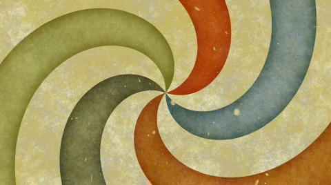 Retro hypno circle Stock Footage 840999