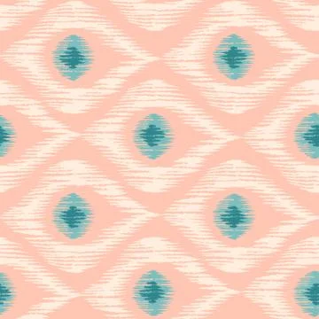 Retro ikat pattern. Stock-Illustration