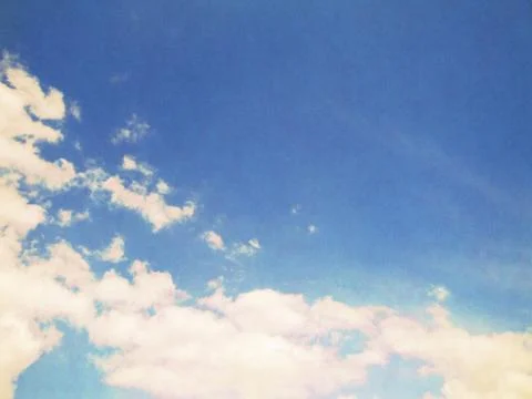 Retro image of cloudy sky Stock Photos