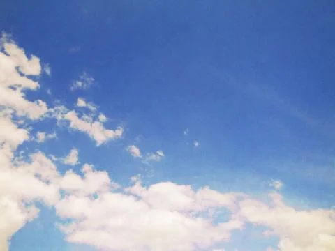 Retro image of cloudy sky Stock Photos