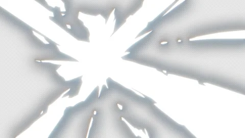 Retro Impact and Attack Anime 2D Animation Effects Video stock 341545686