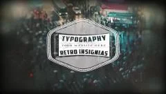 Retro Insignias 12In1 Stock After Effects