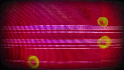 Retro Inspired Glitch Motion Loop Stock Footage 322602630