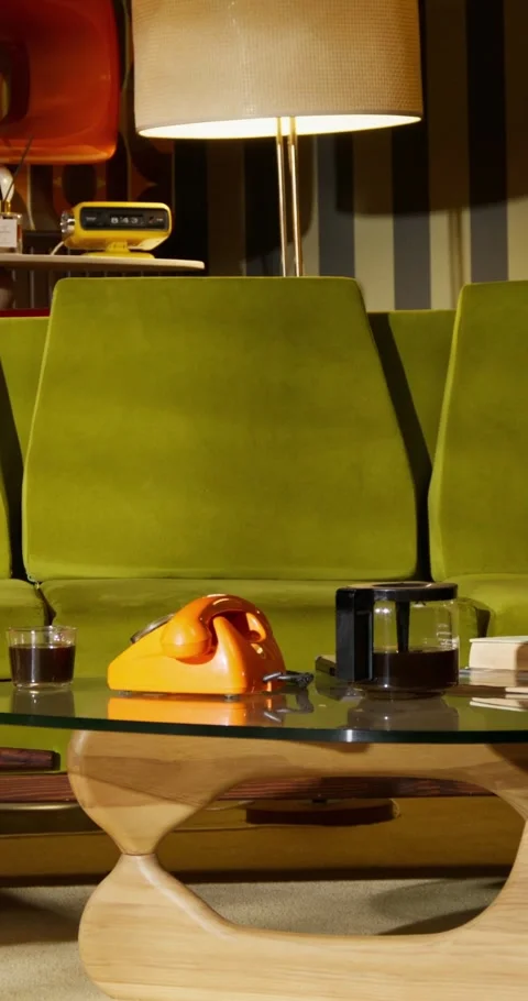 Retro interior 動画素材 313083282