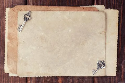 Retro key Stock Photos