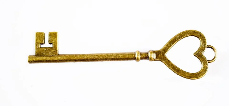 Retro keys Foto stock