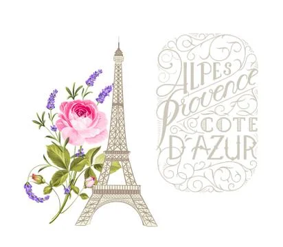 The Retro label Illustrazione stock