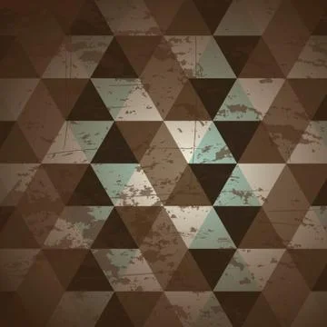 Retro label over pattern background vector illustration Stockillustratie