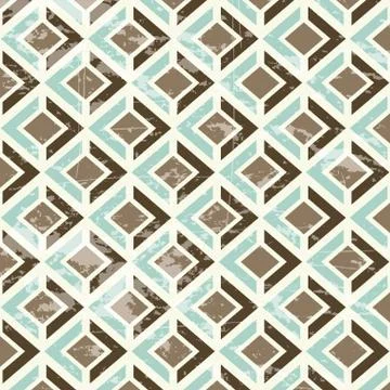 Retro label over pattern background vector illustration 스톡 일러스트