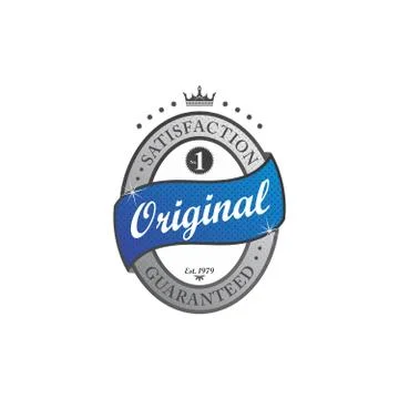 Retro label sticker Ilustração Stock