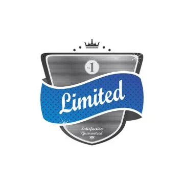 Retro label sticker Stock-Illustration