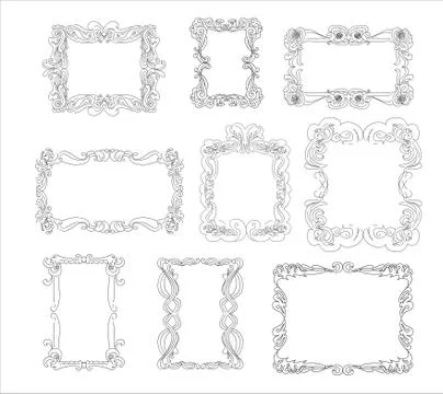 Retro labels design vector Stock Illustration