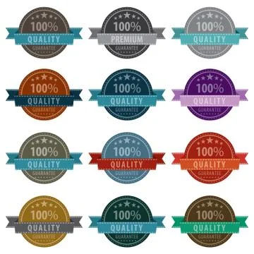 Retro labels Stock Illustration