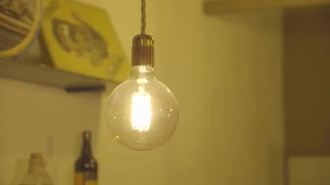 Retro lamp (s-log 2) Stock Footage 159972658