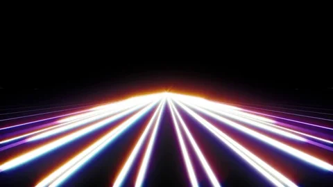Retro Laser Show Stock-Footage 74500635