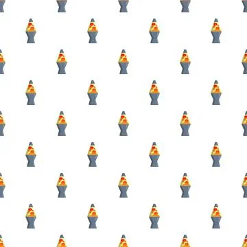 Retro lava lamp pattern background creating groovy mood Illustrazione stock