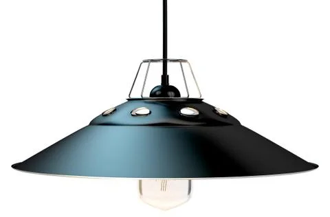 Retro Light Fitting Stock Illustration