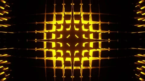 Retro Lights Stock Footage 145051431