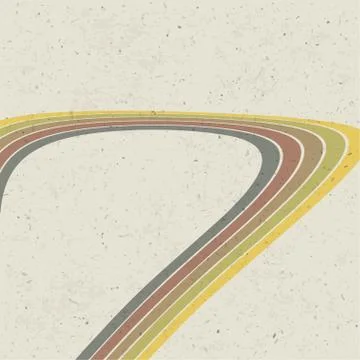 Retro lines abstract background. vector, eps10 Ilustração Stock