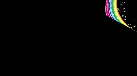 Retro lines animation with matte Stock-Footage 12280555