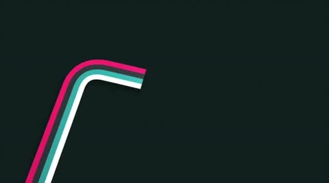 Retro lines animation multiple Stock-Footage 12280762