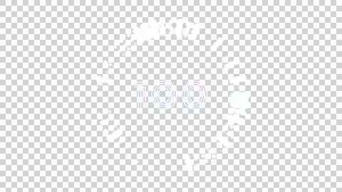 Retro Loading Animation: Futuristic Progress Circle with Vibrant Neon Colors Stock Illustration