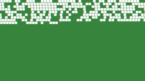 Retro loading on green screen Stock Footage 224760942