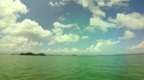 Retro look sailing Stock Footage 34133307