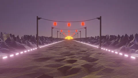 Retro loop animation Video stock 192311114