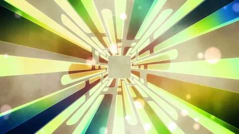 Retro looping geometric perspective tunnel animated background Stock Footage 252866275