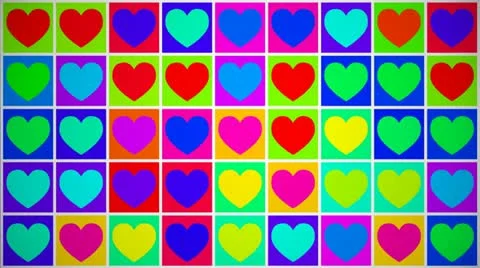 Retro love Stock Footage 12058931