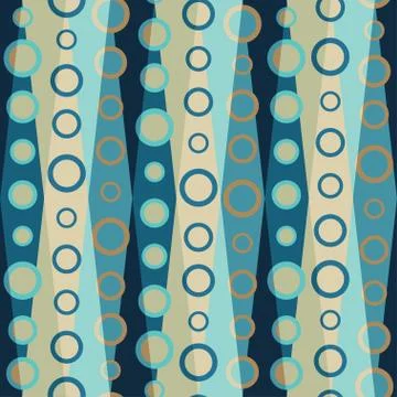 Retro marine seamless pattern Stock Illustration