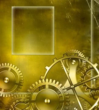 Retro mechanism Stock Illustration