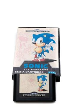 A retro Mega Drive Game Stock Photos