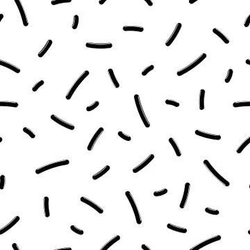 Retro memphis pattern - seamless background. Illustrazione stock