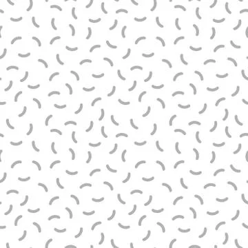 Retro memphis pattern - seamless background. Ilustração Stock