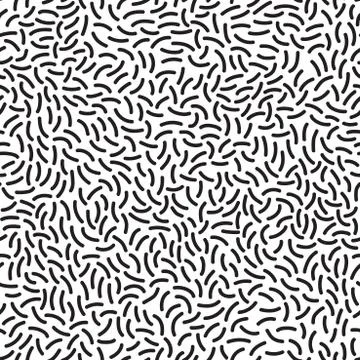 Retro memphis pattern - seamless background. Fashion 80-90s. Stock Illustration