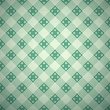 Retro mint different vector seamless patterns Stock Illustration