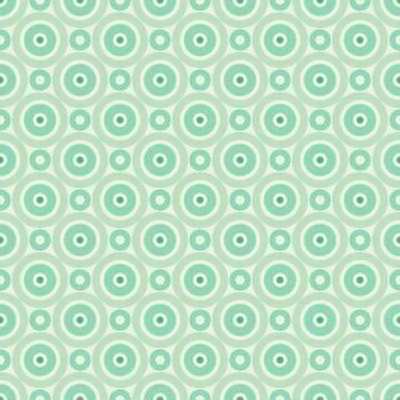 Retro mint different vector seamless patterns Stock Illustration