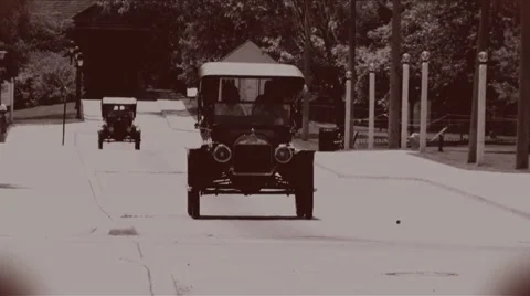Retro Model T HD Stock Footage 22021099