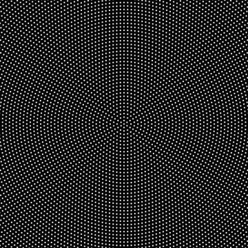 Retro monochrome round circle pattern background design 스톡 일러스트