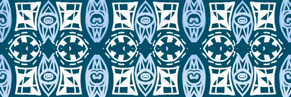 Retro mosaic pattern. Abstract geometric ethnic background. Stock Illustration