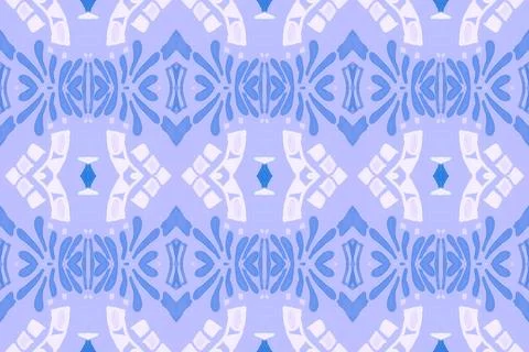 Retro mosaic pattern. Abstract geometric ethnic background. Stock Illustration